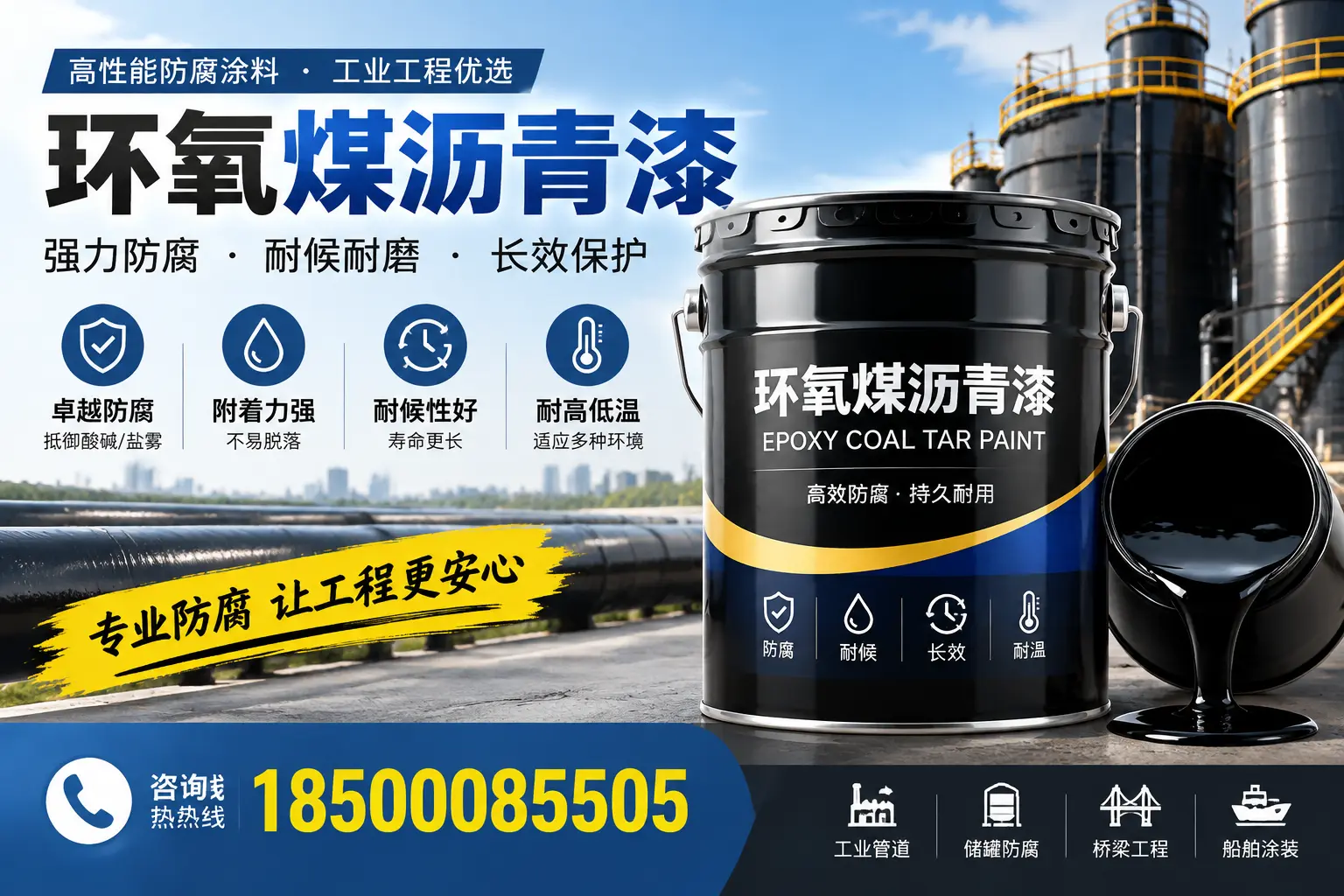 环氧煤沥青漆的施工方法与注意事项，确保在红河顺利完成